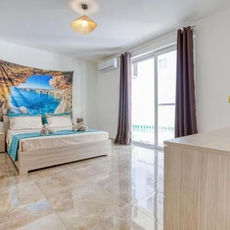 公寓 Bright & Spacious 3 Bedroom Close To Seafront 马尔萨斯卡拉